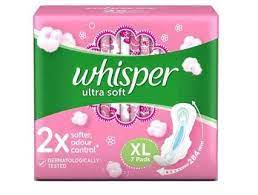 WHISPER ULTRA SOFT XL 7 PADS                    